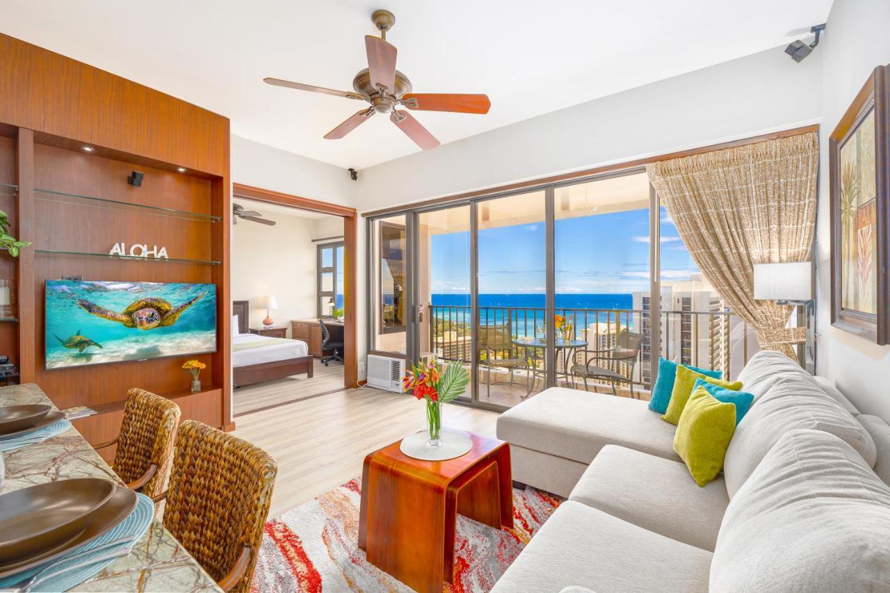 Ferienwohnung Upscale Penthouse With Ocean Views - Free Parking Honolulu Exterior foto